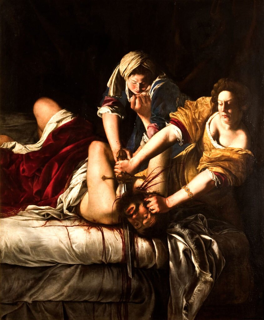 Judit decapitando a Holofernes (Gentileschi, Florencia)