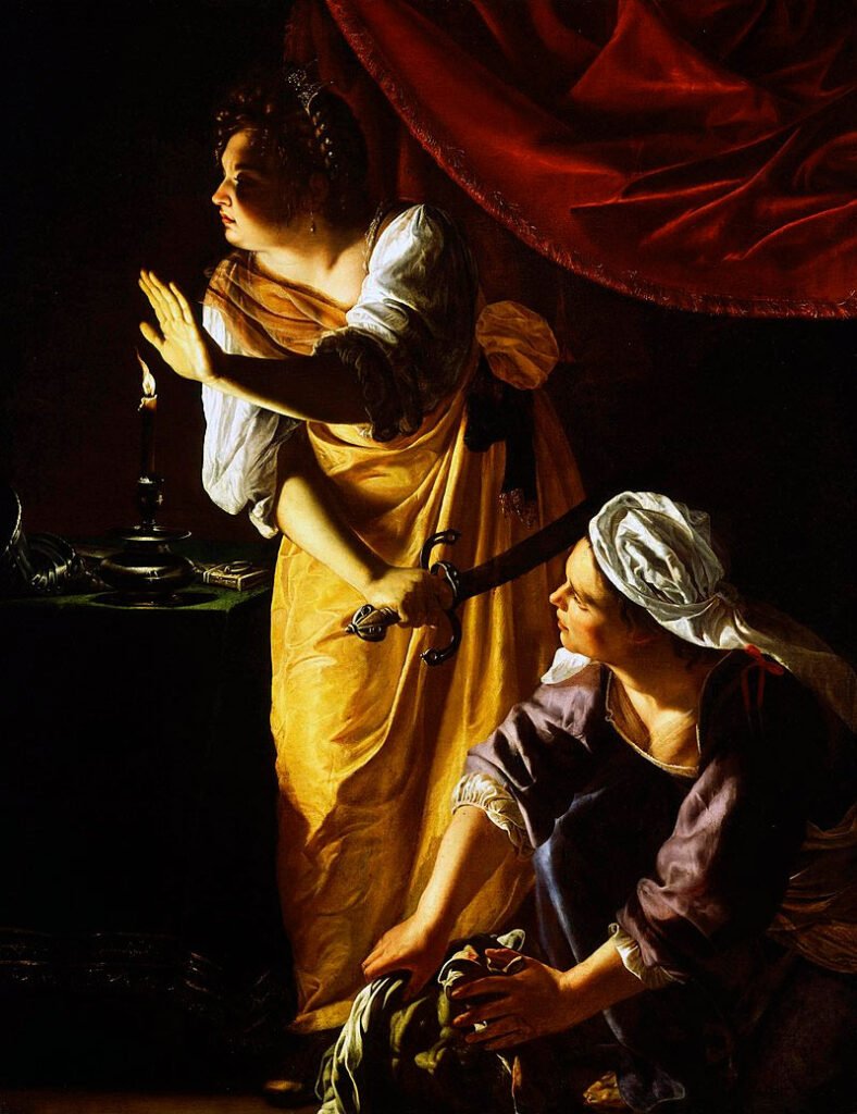 Judit y su doncella (Gentileschi, Detroit)