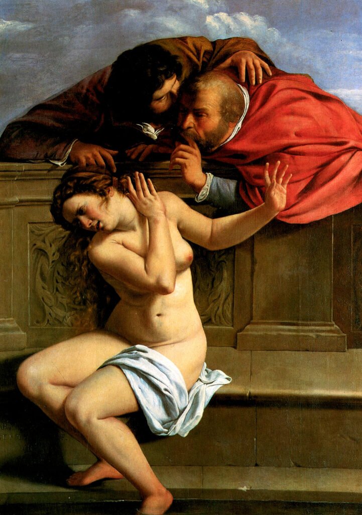 Susana y los viejos (Gentileschi, Pommersfelden)